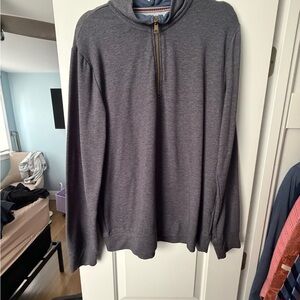 Weatherproof Men's Gray Zip-Up Sweater